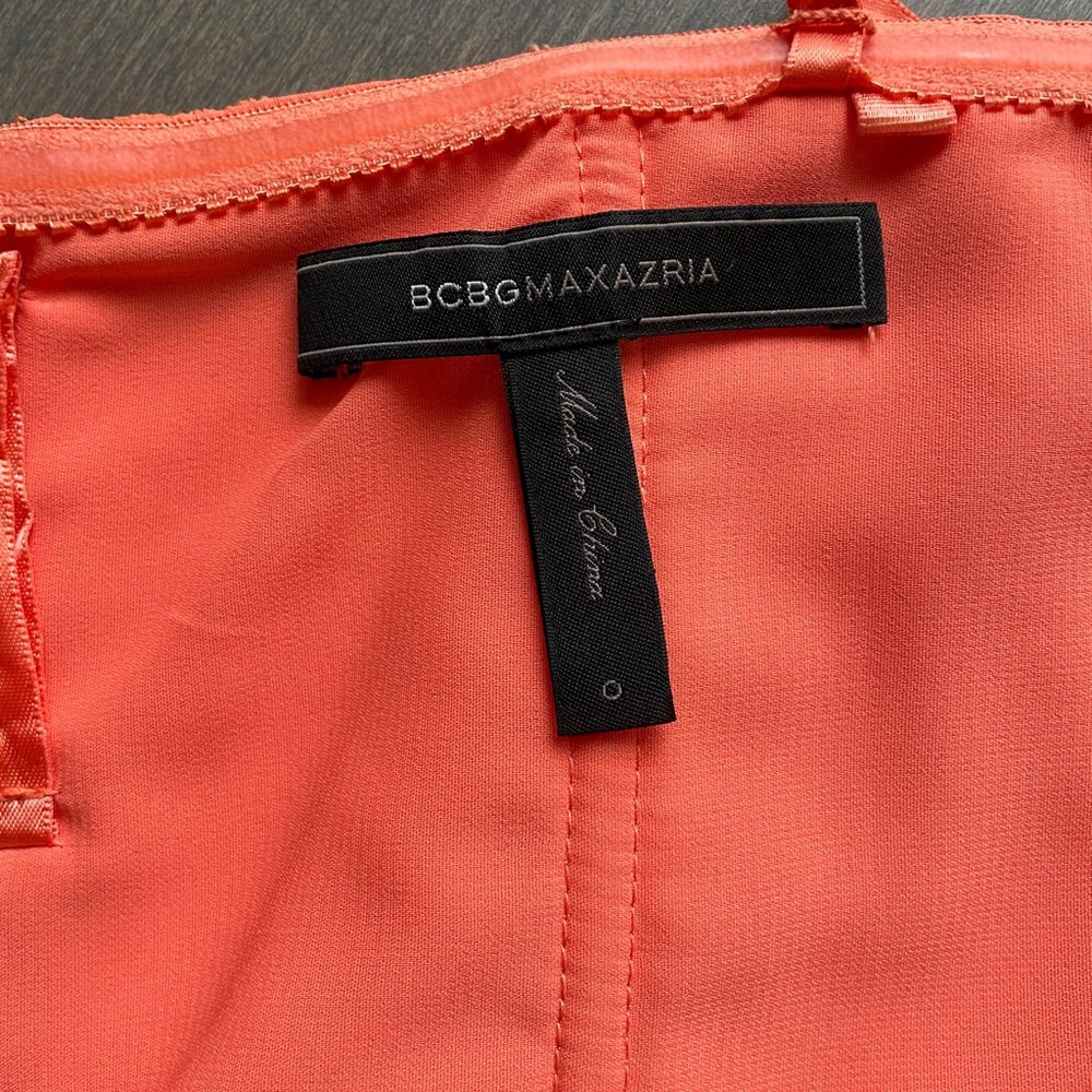 BCBG orange semi- formal dress - Picture 4 of 4